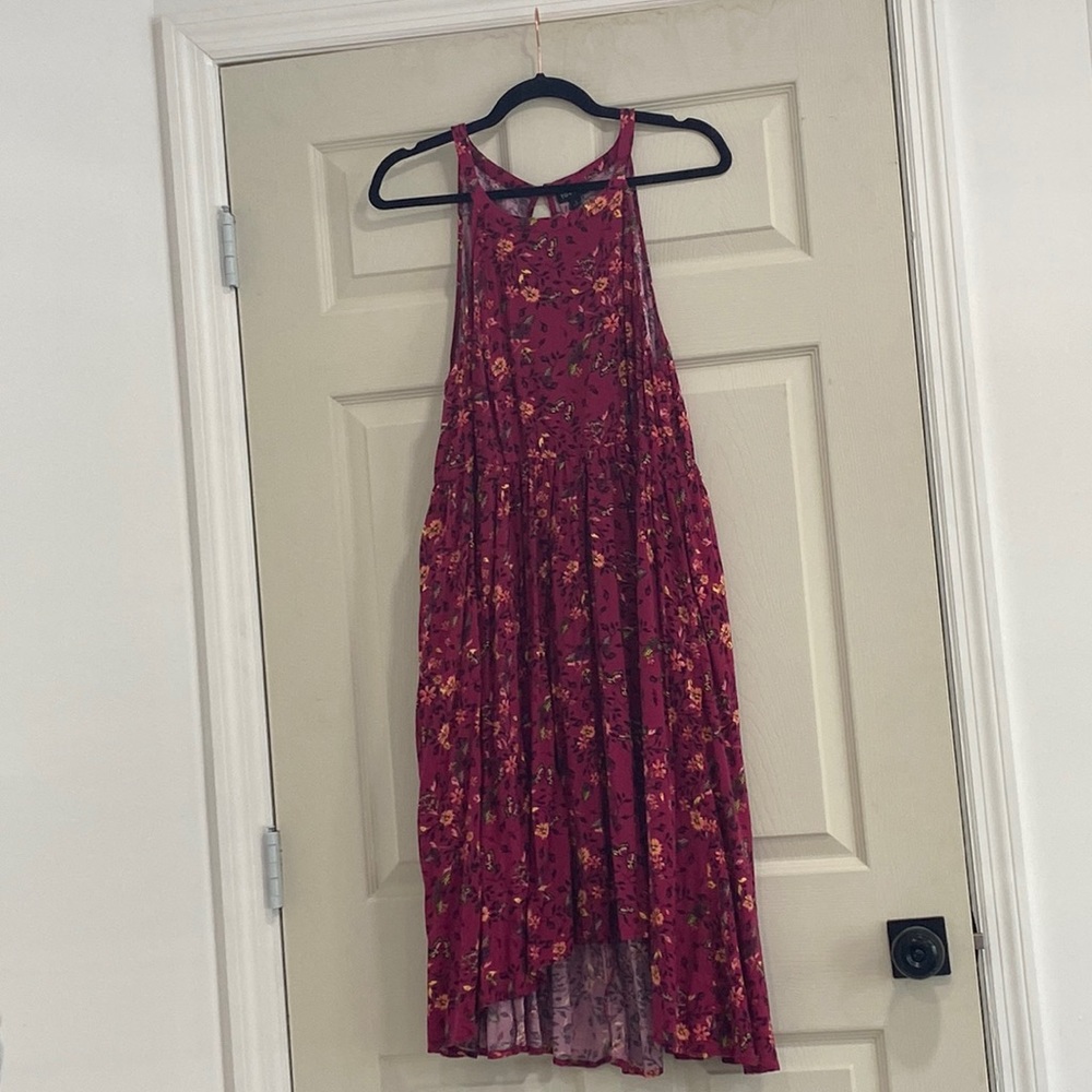 Torrid high low midi dress
